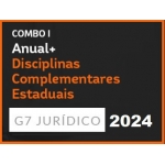 COMBO I - ANUAL (INTENSIVO I + INTENSIVO II) + DISCIPLINAS COMPLEMENTARES ESTADUAIS - 2024 (G7 2024)